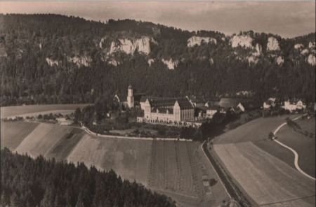 Beuron - vom Soldatenfriedhof - ca. 1960 Beuron - vom Soldatenfriedhof - ca. 1960