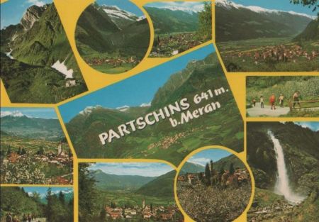 Italien - Partschins - 11 Teilbilder - 1984 Italien - Partschins - 11 Teilbilder - 1984