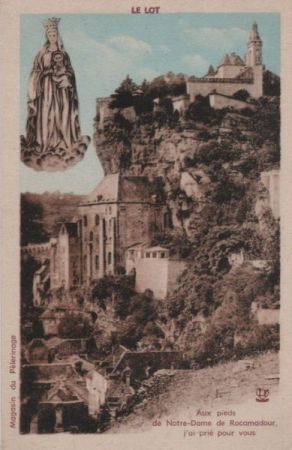 Frankreich - Rocamadour - Aux pieds - ca. 1920 Frankreich - Rocamadour - Aux pieds - ca. 1920