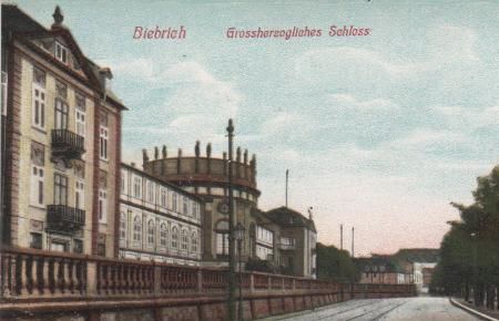 Wiesbaden Biebrich - Grossherzogliches Schloss - ca. 1925 Wiesbaden Biebrich - Grossherzogliches Schloss - ca. 1925