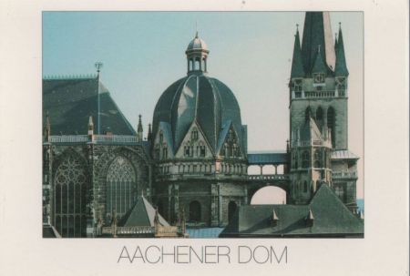 Aachen - Dom, Nordseite - ca. 1995 Aachen - Dom, Nordseite - ca. 1995