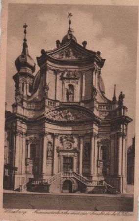 Würzburg - Neumünsterkirche - ca. 1935 Würzburg - Neumünsterkirche - ca. 1935