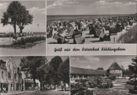 Kühlungsborn - 4 Teilbilder - 1983 Kühlungsborn - 4 Teilbilder - 1983