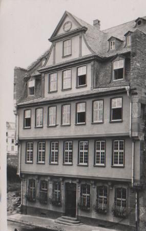 Frankfurt Main, Goethehaus - ca. 1955 Frankfurt Main, Goethehaus - ca. 1955