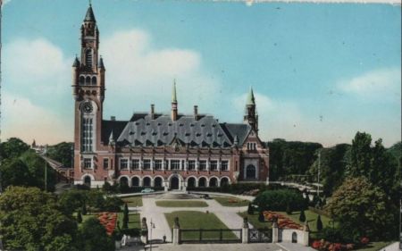 Niederlande - Den Haag - Vredespalais - 1958 Niederlande - Den Haag - Vredespalais - 1958