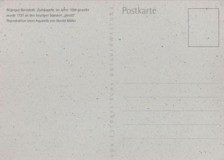 Barnstedt, Kreis Lüneburg - Rittergut Barnstedt, Kreis Lüneburg - Rittergut