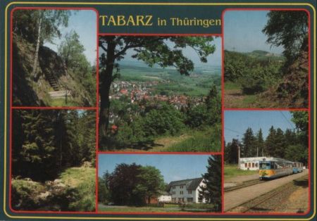 Tabarz - u.a. Thüringerwaldbahn - ca. 1990 Tabarz - u.a. Thüringerwaldbahn - ca. 1990