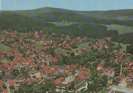 Braunlage - Luftbild mit Kurhaus - 1969 Braunlage - Luftbild mit Kurhaus - 1969