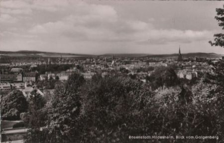 Hildesheim - Blick vom Galgenberg - ca. 1960 Hildesheim - Blick vom Galgenberg - ca. 1960