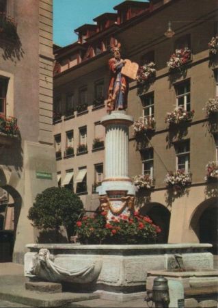 Schweiz - Bern - Mosesbrunnen - ca. 1980 Schweiz - Bern - Mosesbrunnen - ca. 1980