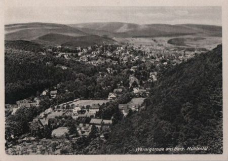Wernigerode - Mühlental - ca. 1955 Wernigerode - Mühlental - ca. 1955