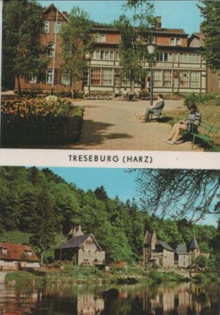Treseburg - u.a. An der Halde - ca. 1975 Treseburg - u.a. An der Halde - ca. 1975