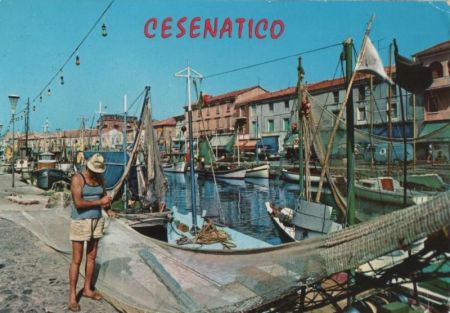 Italien - Cesenatico - Porto Canale - 1978 Italien - Cesenatico - Porto Canale - 1978