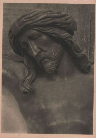Würzburg - Bürgerspital, Christus am Kreuz - ca. 1955 Würzburg - Bürgerspital, Christus am Kreuz - ca. 1955