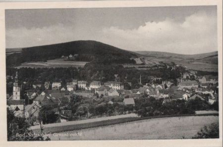 Bad Salzschlirf - Gesamtansicht - ca. 1960 Bad Salzschlirf - Gesamtansicht - ca. 1960