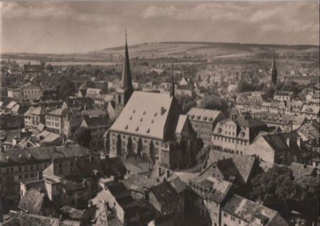 Weimar - Blick auf Stadt - ca. 1965 Weimar - Blick auf Stadt - ca. 1965