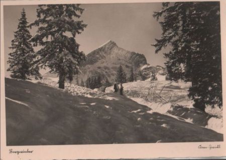 Bergwinter - ca. 1950 Bergwinter - ca. 1950