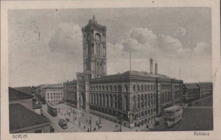 Berlin-Mitte, Rotes Rathaus - 1931 Berlin-Mitte, Rotes Rathaus - 1931