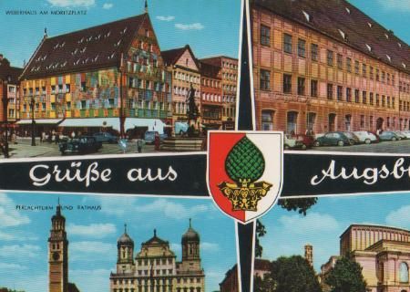 Augsburg u.a. Fuggerhaus - 1971 Augsburg u.a. Fuggerhaus - 1971
