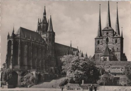 Erfurt - Dom und Severikirche Erfurt - Dom und Severikirche