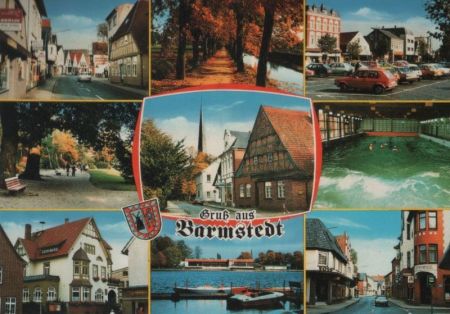 Barmstedt - 9 Teilbilder - ca. 1980 Barmstedt - 9 Teilbilder - ca. 1980