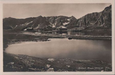 Schweiz - Gotthard - Hospiz - ca. 1950 Schweiz - Gotthard - Hospiz - ca. 1950