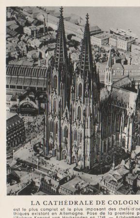 Köln - La Cathedrale de Cologne - ca. 1960 Köln - La Cathedrale de Cologne - ca. 1960