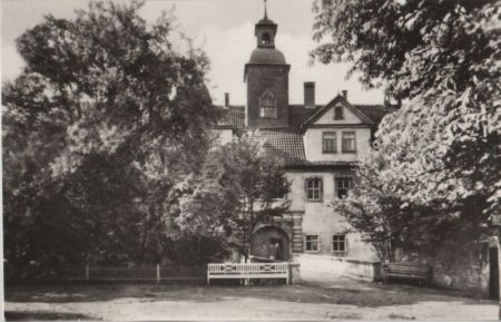 Waltershausen - Schloß Tenneberg, Eingang - 1969 Waltershausen - Schloß Tenneberg, Eingang - 1969