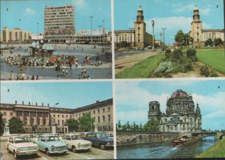 Berlin, Ostteil - u.a. Alexanderplatz - 1974 Berlin, Ostteil - u.a. Alexanderplatz - 1974