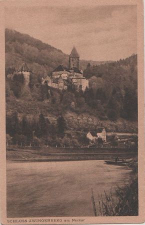 Zwingenberg - Schloss am Neckar - ca. 1930 Zwingenberg - Schloss am Neckar - ca. 1930