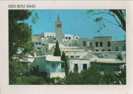 Tunesien - Sidi Bou Said - Vue generale - ca. 1985 Tunesien - Sidi Bou Said - Vue generale - ca. 1985