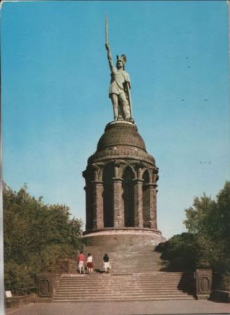 Hermannsdenkmal bei Hiddesen - am Denkmal gekauft - 1974 Hermannsdenkmal bei Hiddesen - am Denkmal gekauft - 1974