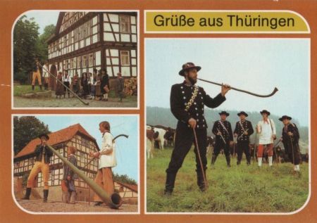 Zella-Mehlis - Hirtenbläsergruppe - 1984 Zella-Mehlis - Hirtenbläsergruppe - 1984