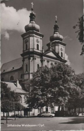 Waldsassen - Stiftskirche - ca. 1960 Waldsassen - Stiftskirche - ca. 1960