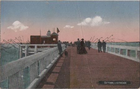 Belgien - Ostende / Oostende - Estacade - ca. 1920 Belgien - Ostende / Oostende - Estacade - ca. 1920