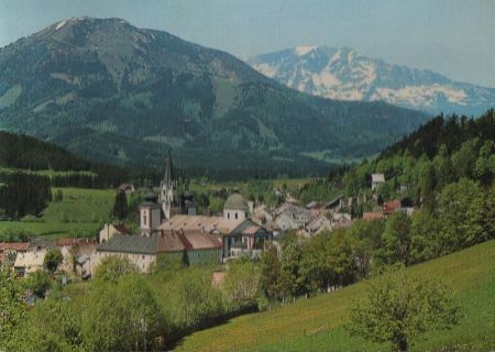 Österreich - Mariazell - gegen Gemeindealpe - 1969 Österreich - Mariazell - gegen Gemeindealpe - 1969