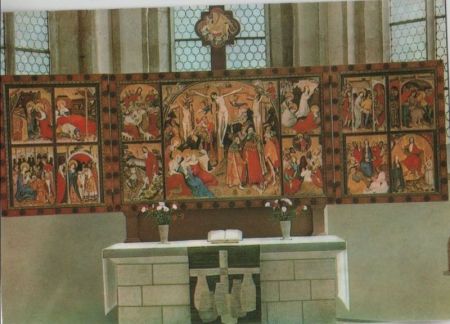 Bad Wildungen - Stadtkirche, Altarbild - ca. 1980 Bad Wildungen - Stadtkirche, Altarbild - ca. 1980