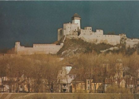Slowakei - Trencianske Teplice - hrad - ca. 1980 Slowakei - Trencianske Teplice - hrad - ca. 1980