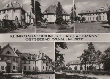 Graal-Müritz - Kliniksanatoriu,m Richard Assmann - 1975 Graal-Müritz - Kliniksanatoriu,m Richard Assmann - 1975