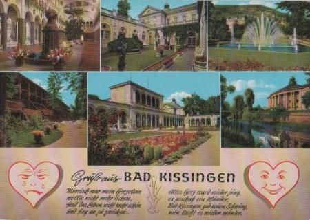 Gruß aus Bad Kissingen - ca. 1985 Gruß aus Bad Kissingen - ca. 1985