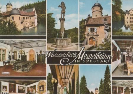 Mespelbrunn u.a. Rittersaal - ca. 1975 Mespelbrunn u.a. Rittersaal - ca. 1975