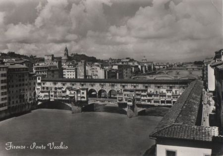 Italien - Florenz - Firenze - Ponte Vecchio - 1961 Italien - Florenz - Firenze - Ponte Vecchio - 1961