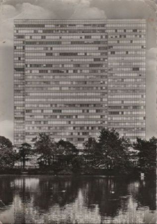 Düsseldorf - Thyssen-Haus - ca. 1960 Düsseldorf - Thyssen-Haus - ca. 1960
