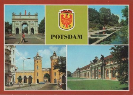 Potsdam, Sanssouci - u.a. Brandenburger Tor - 1989 Potsdam, Sanssouci - u.a. Brandenburger Tor - 1989
