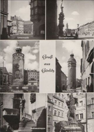 Görlitz - u.a. Frauenturm - 1979 Görlitz - u.a. Frauenturm - 1979