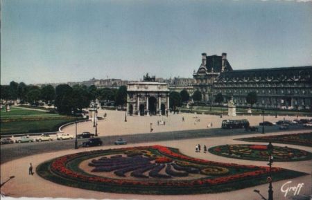 Frankreich - Paris - Le Carrousel et le Parterre - 1962 Frankreich - Paris - Le Carrousel et le Parterre - 1962