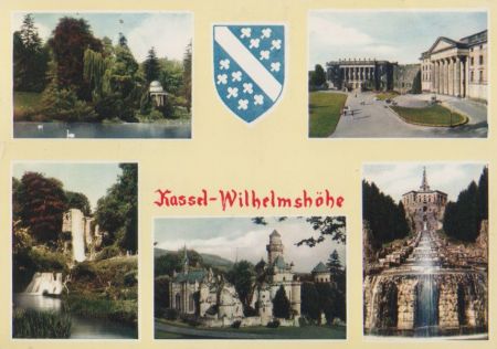 Kassel, Hessen - Wilhelmshöhe - 1970 Kassel, Hessen - Wilhelmshöhe - 1970