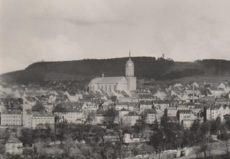 Annaberg-Buchholz - mit Pöhlberg - 1966 Annaberg-Buchholz - mit Pöhlberg - 1966