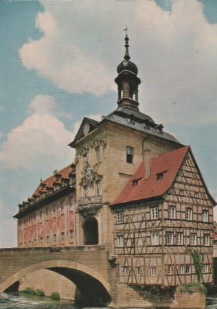Das alte Rathaus in Bamberg - 1972 Das alte Rathaus in Bamberg - 1972