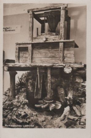 Rumänisches Löffelrad - ca. 1935 Rumänisches Löffelrad - ca. 1935